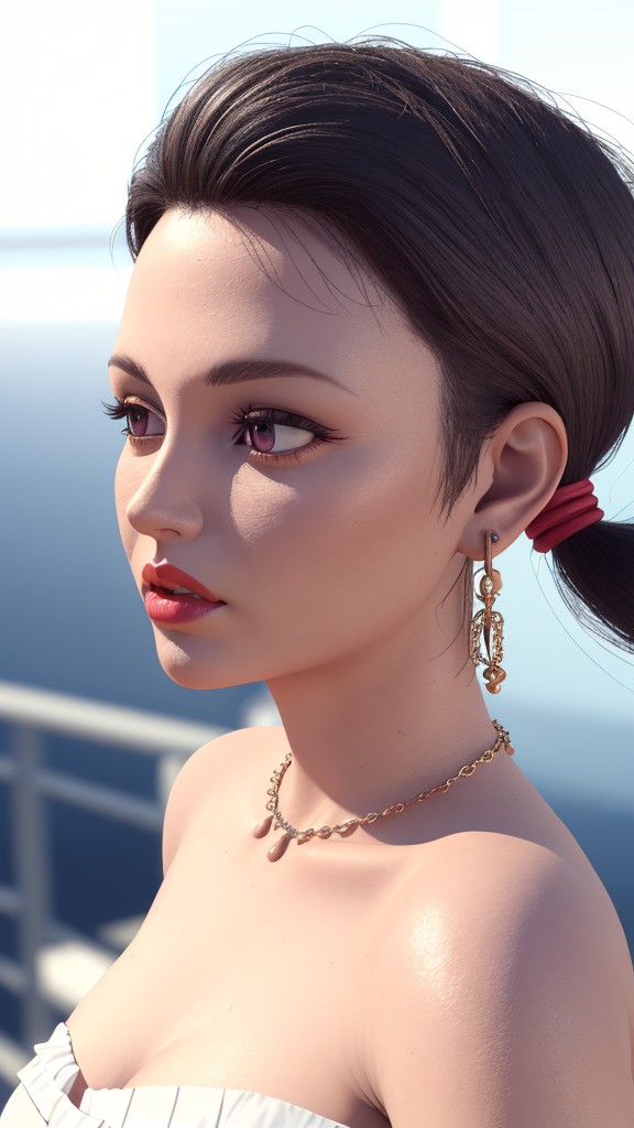 00289-1girl solo earrings jewelry realistic 3d twintails lips.jpg